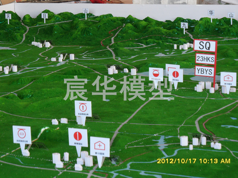 軍事沙盤(pán)模型