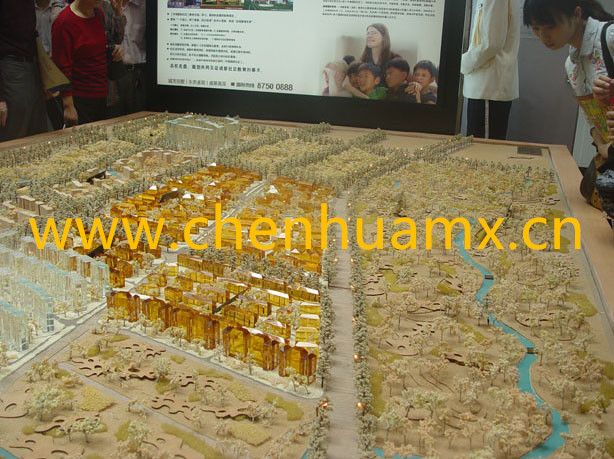 水晶沙盤(pán)模型